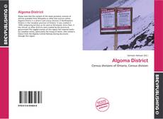 Couverture de Algoma District