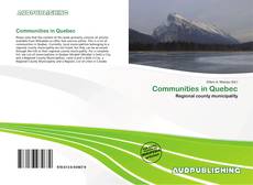 Copertina di Communities in Quebec