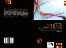 Buchcover von 1993–94 Mersin İdmanyurdu Season