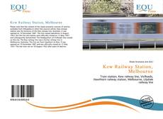 Bookcover of Kew Railway Station, Melbourne