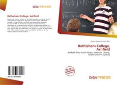 Bookcover of Bethlehem College, Ashfield