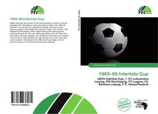 Buchcover von 1965–66 Intertoto Cup