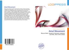 Bookcover of Amal Movement