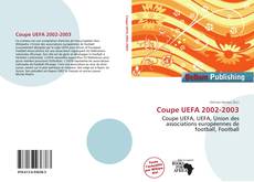 Portada del libro de Coupe UEFA 2002-2003