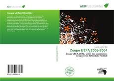 Buchcover von Coupe UEFA 2003-2004