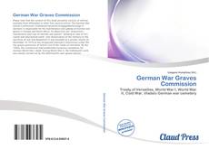 Bookcover of German War Graves Commission