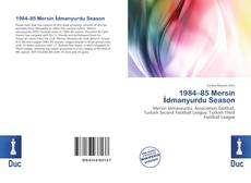 Bookcover of 1984–85 Mersin İdmanyurdu Season