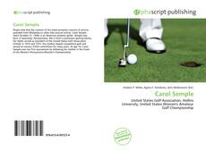 Обложка Carol Semple