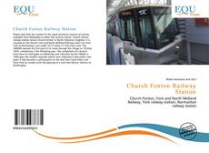 Capa do livro de Church Fenton Railway Station 