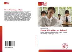 Dame Alice Harpur School的封面