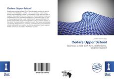Portada del libro de Cedars Upper School