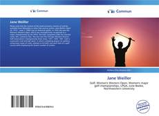 Capa do livro de Jane Weiller 