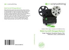 Capa do livro de Bob Carroll (Singer/Actor) 