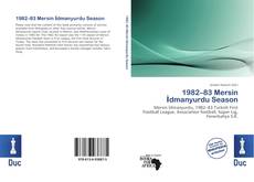 1982–83 Mersin İdmanyurdu Season的封面