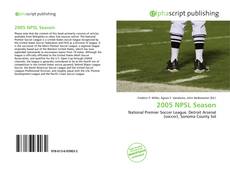 Capa do livro de 2005 NPSL Season 