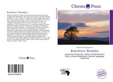 Bookcover of Kazimierz Brandys
