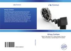 Capa do livro de Krissy Carlson 