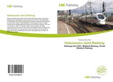 Capa do livro de Halesowen Joint Railway 