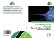 Buchcover von 17th Infantry Division (Germany)