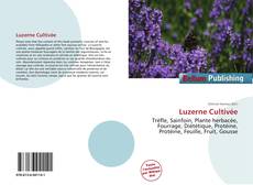 Luzerne Cultivée kitap kapağı