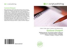 Bookcover of Gustave Choquet