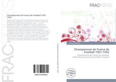 Portada del libro de Championnat de France de Football 1951-1952