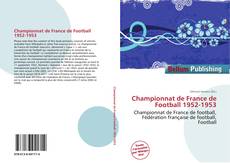 Couverture de Championnat de France de Football 1952-1953