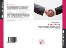 Buchcover von Kalevi Sorsa