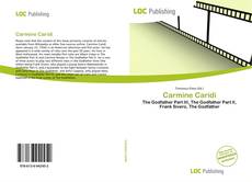 Bookcover of Carmine Caridi