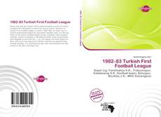 Portada del libro de 1982–83 Turkish First Football League