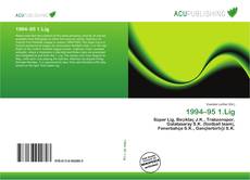 Bookcover of 1994–95 1.Lig