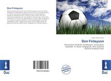 Buchcover von Don Finlayson