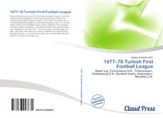 Bookcover of 1977–78 Turkish First Football League