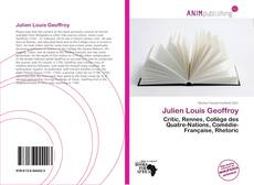 Couverture de Julien Louis Geoffroy