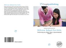 Bookcover of Hillview School For Girls