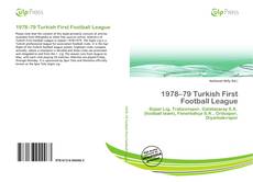 Bookcover of 1978–79 Turkish First Football League