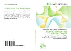 Buchcover von 1979–80 Turkish First Football League
