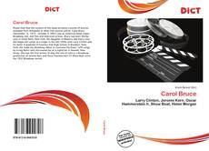 Bookcover of Carol Bruce