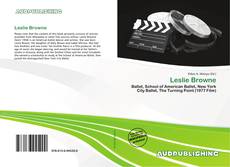 Buchcover von Leslie Browne