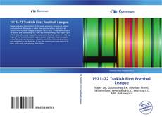 Capa do livro de 1971–72 Turkish First Football League 