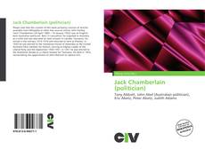 Buchcover von Jack Chamberlain (politician)