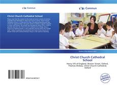 Capa do livro de Christ Church Cathedral School 
