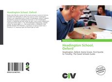 Portada del libro de Headington School, Oxford