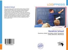 Kendrick School kitap kapağı