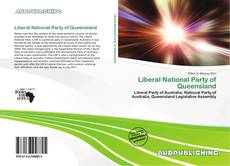 Liberal National Party of Queensland kitap kapağı