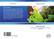 Capa do livro de Léon Croizat 