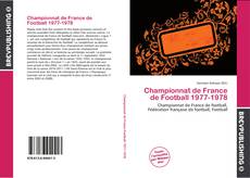 Portada del libro de Championnat de France de Football 1977-1978