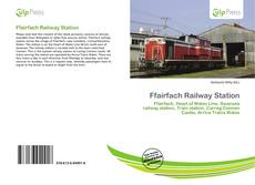 Bookcover of Ffairfach Railway Station