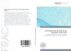 Portada del libro de Championnat de France de Football 1978-1979