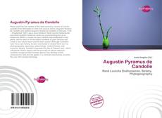 Capa do livro de Augustin Pyramus de Candolle 